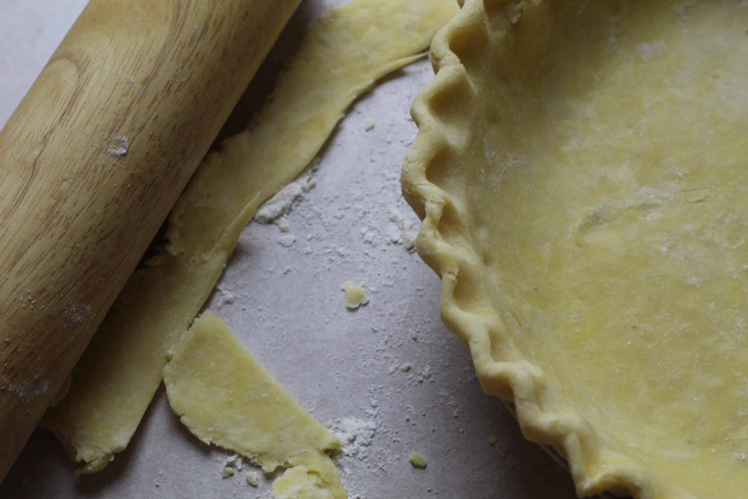 No Chill Pie Crust – Flaky Crust!