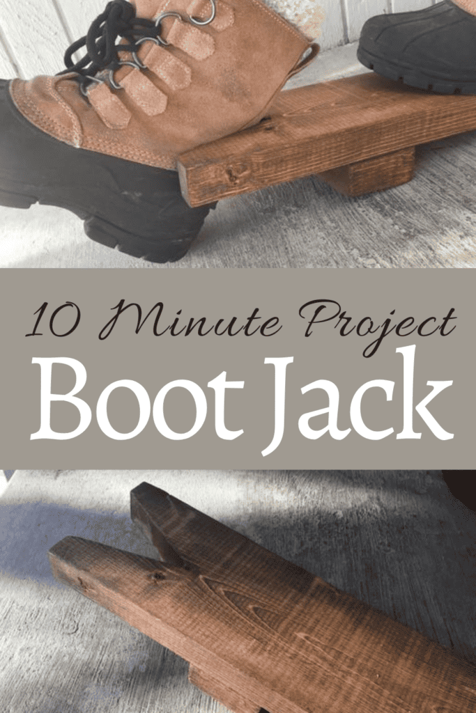 DIY Boot Jack - Rough and Tumble Farmhouse